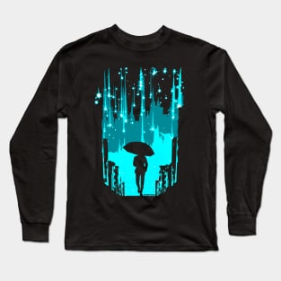 Star Shower Umbrella Long Sleeve T-Shirt